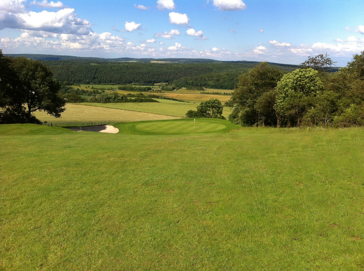 Platzimpression des Golfclub Taunus-Weilrod