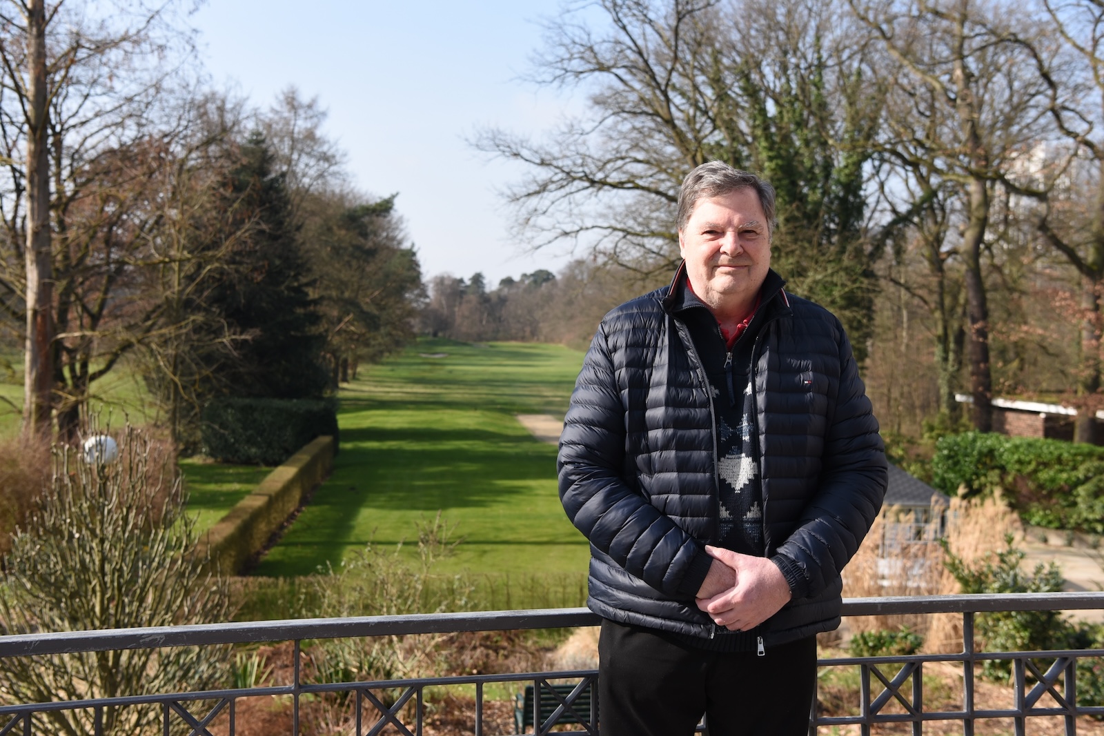Klaus Veith im Frankfurter Golf Club