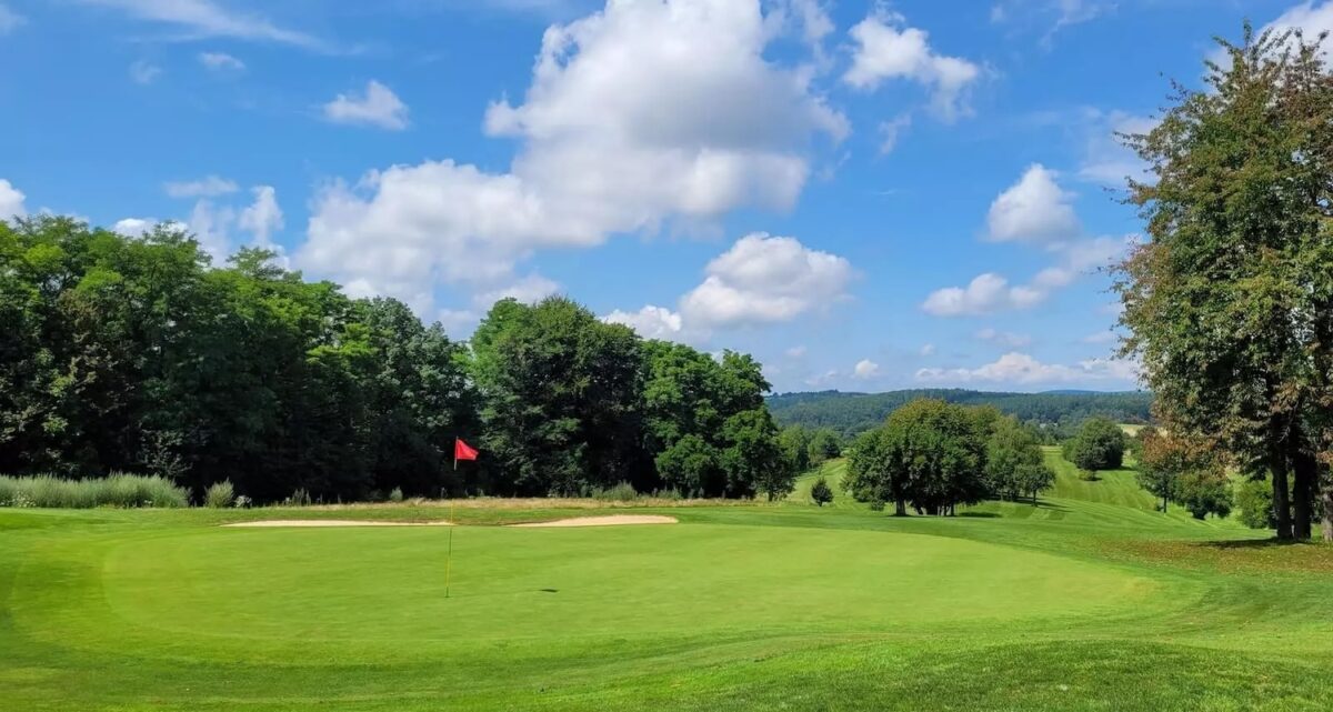 Grün 15 des Aschaffenburger Golfclub