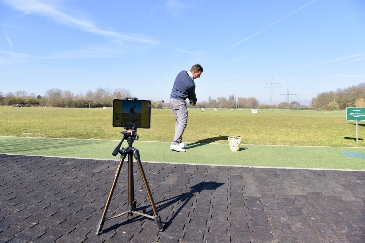 Golflehrer Michael Mitteregger im Golf-Club Neuhof