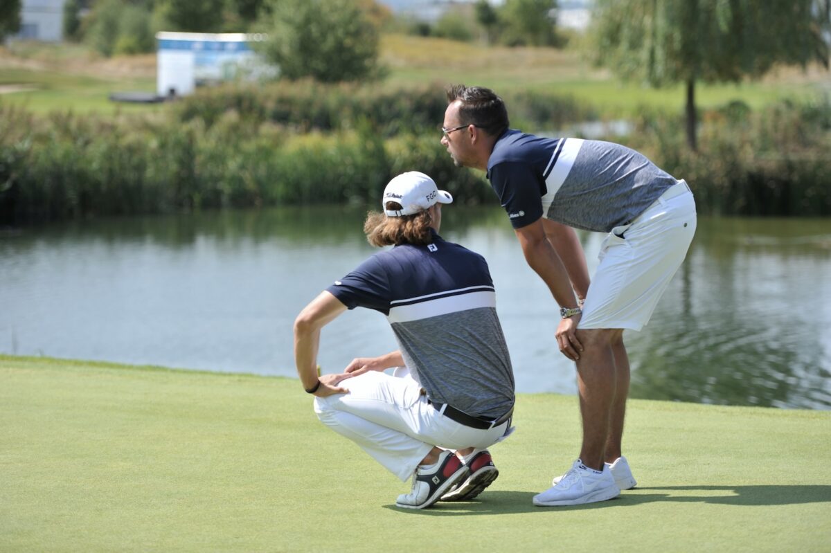 Golflehrer Jan Förster beim Final Four der DGL 2018