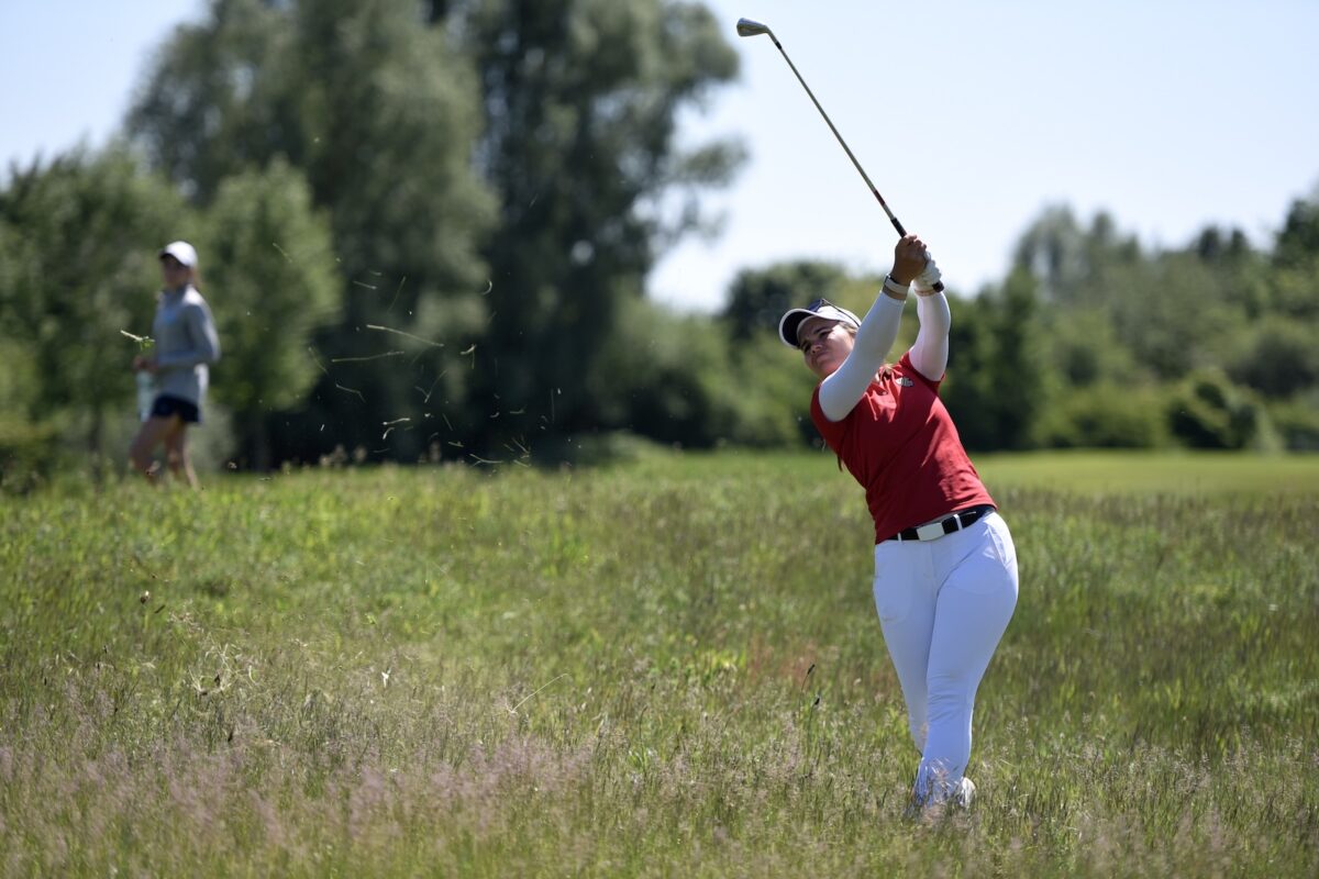 Helen Tamy Kreuzer beim Einsatz in der Bundesliga für den Frankfurter Golf Club