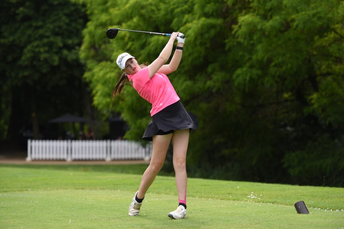 Nina Hölzenbein aus dem Damen-Team des Mainzer Golfclub