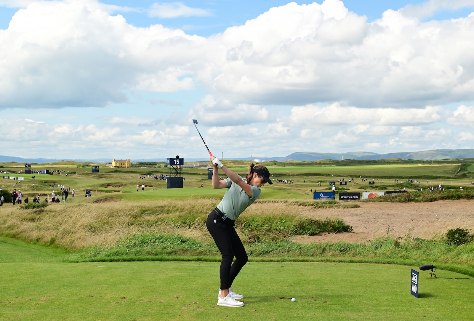 Laura Fünfstück bei der AIG Women's Open