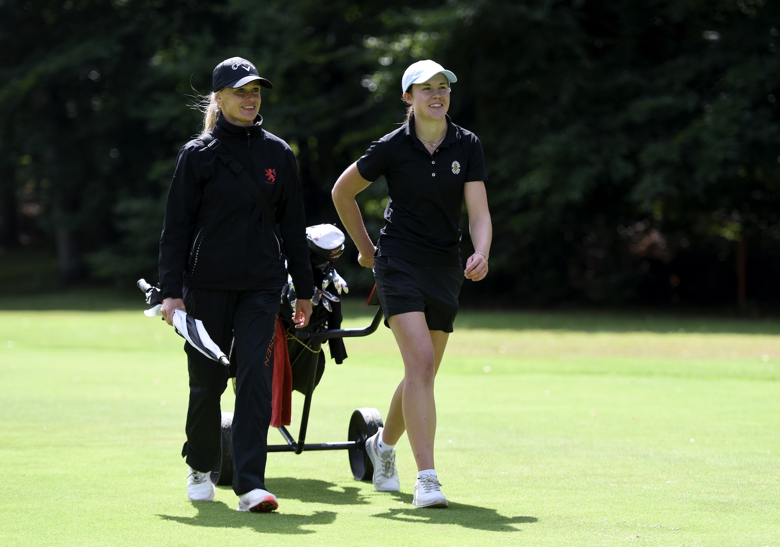 Verena Scholz im Frankfurter Golf Club