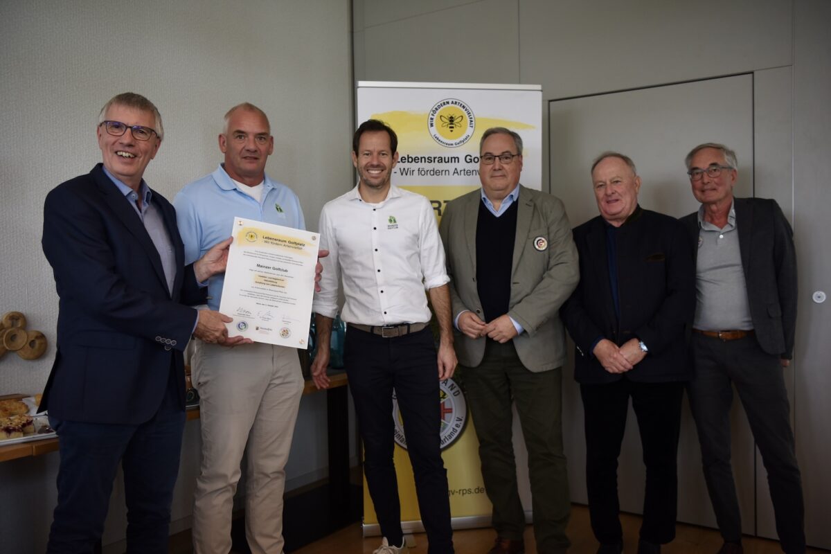 Lebensraum Golfplatz im Mainzer Golfclub