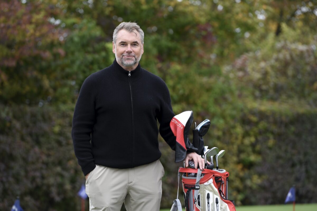 Bernd Hollerbach beim Golf im Golf Club Würzburg