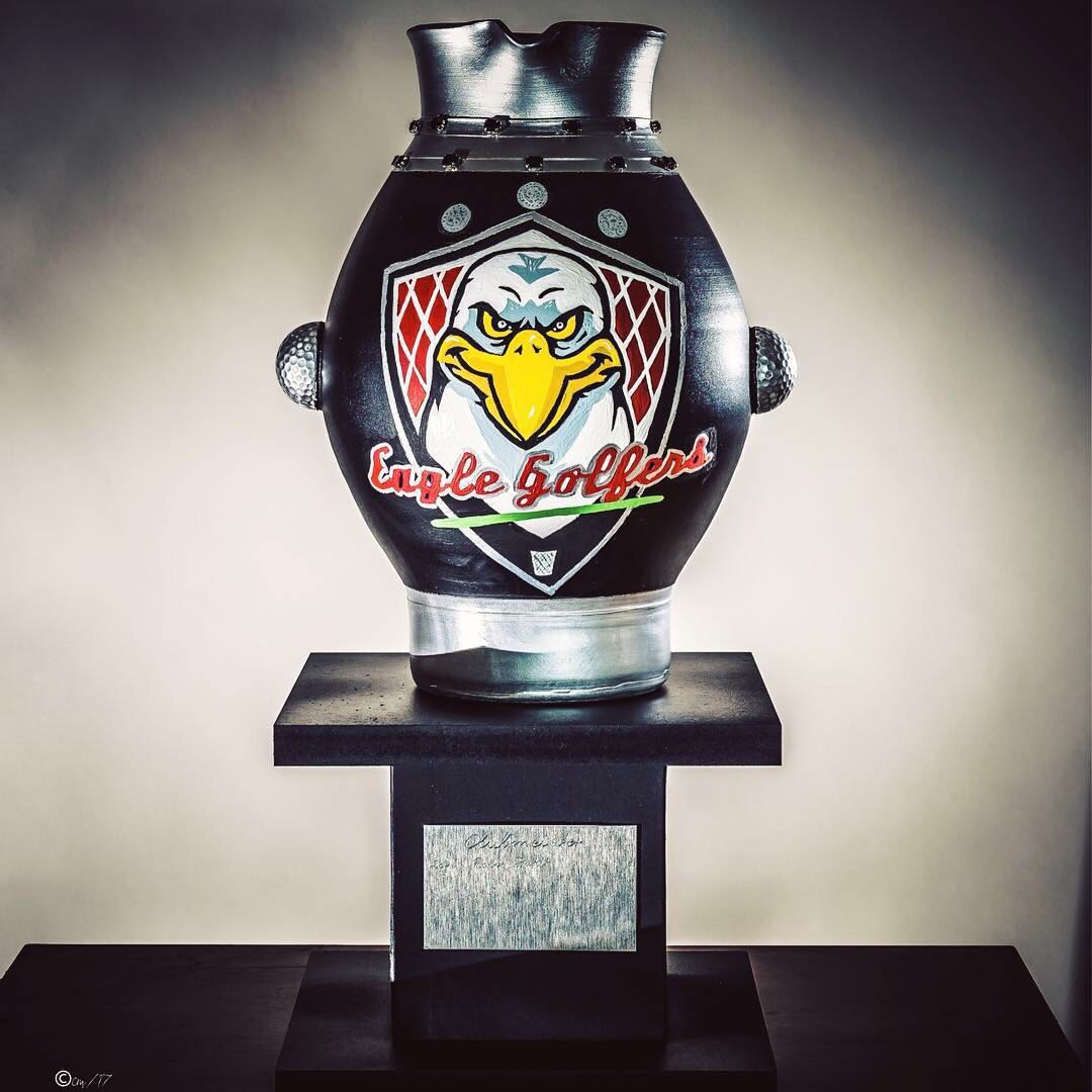 Clubmeister-Trophäe der Eagle Golfers Dribbdebach