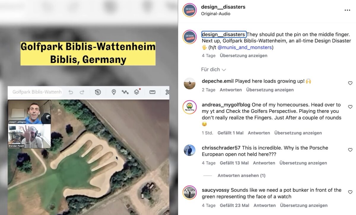 Design Disasters Golf absolute Biblis Wattenbeim
