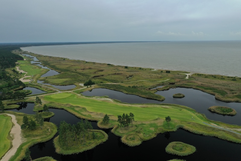 Pärnu Bay Golf Links, fotografiert von Thomas Weidenweber