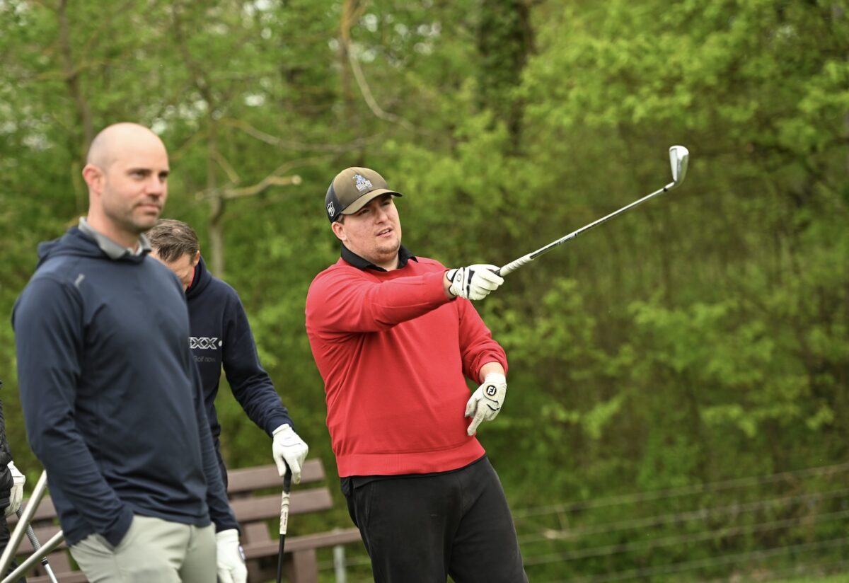 Bernd Ritthammer mit Jonas Rother
