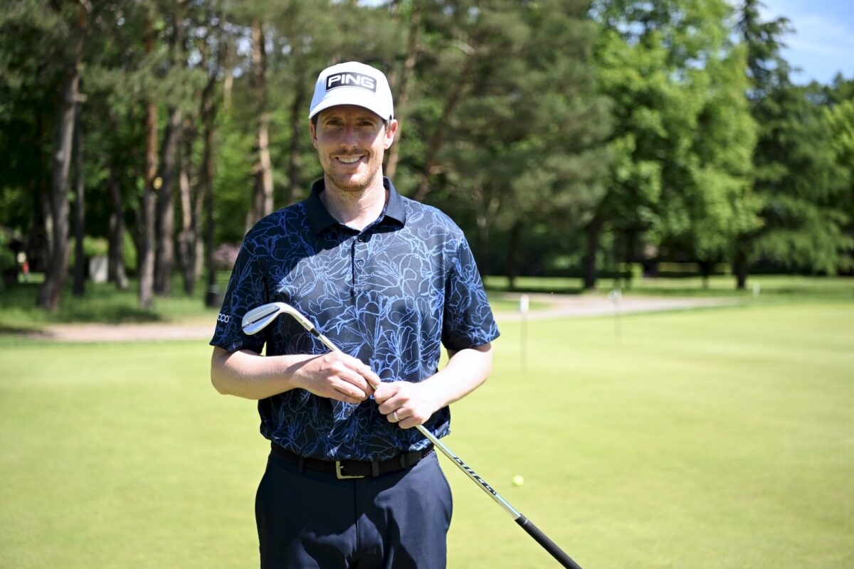 Golfprofessional Ian Holloway