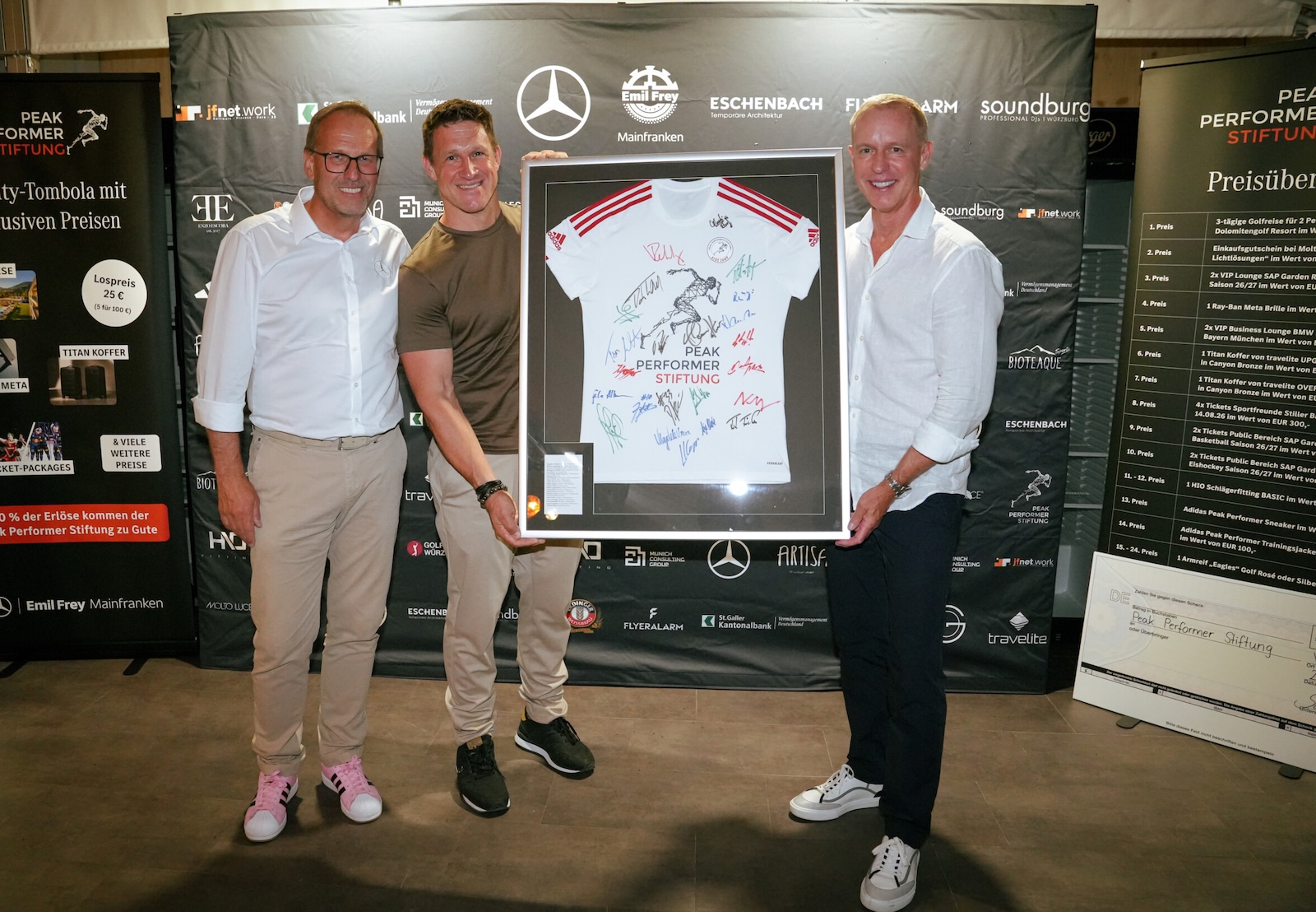 Emil Frey Mainfranken Golftrophy zugunsten der Peak Performer Stiftung im Golf Club Würzburg